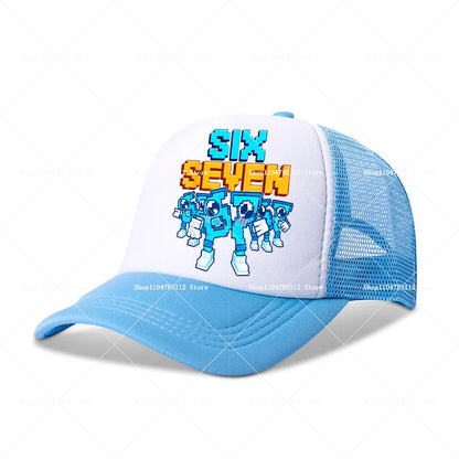 Steal A Brainrot Baseball Cap 67 Six Seven Cartoon Anime A-Z Letter Hat Boys Girls Adjustable Sport Fashion Adult Headwear Gift