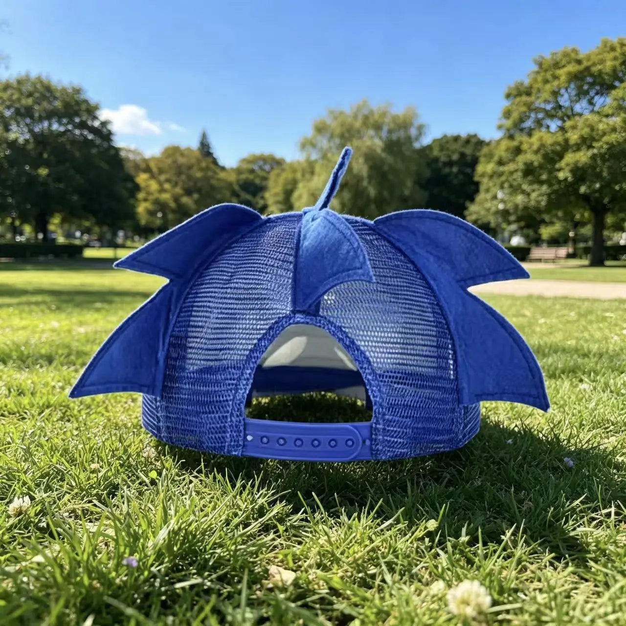 Kids Sonic Hat 3-8 Years 50-54cm Casual Duck Tongue Baseball Cap Adjustable Sun Hat for Boys Girls Outdoor Daily Wear Cosplay
