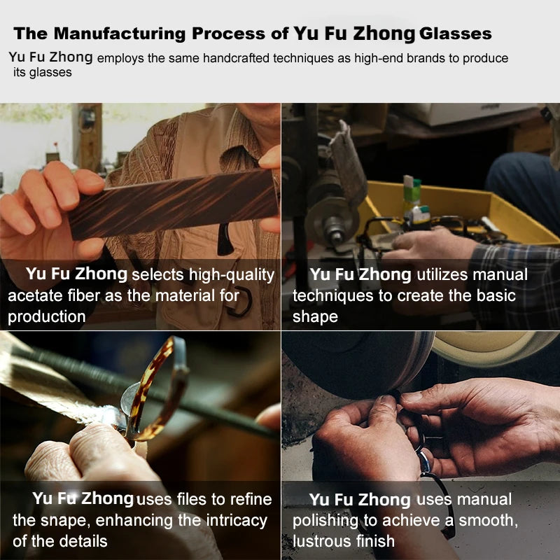 High QualityTortoiseshell Round Frame Handmade Sunglasses Designer Men Acetate Women's Beach Sun UV400 Sunglasses Can Be Carved
