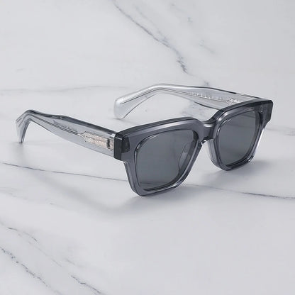 JMM FELLINI Female Sunglasses Thick Acetate Popular Luxury Woman Sunglasses 2025 Jacques Men's Sunglasses With Original Case