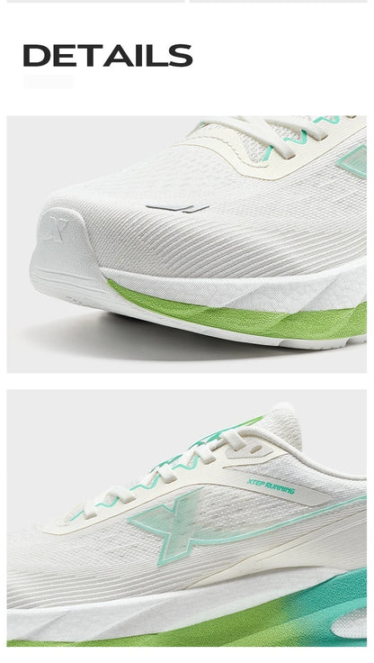 Xtep Lingbu 2.0 Running Shoes Male 2025 Spring ACE Support Feather Foam Sports Shoes  Stability Advanced Sneakers 875119110001