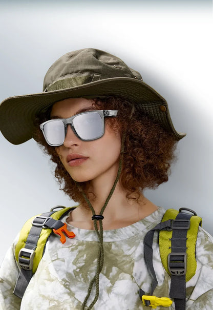 SCVCN Women's Sunglasses 2026 Polarized Men Camping Hiking Driving Glasses Sports UV400 Lenses Y2K Glasses Luxury Eyewear