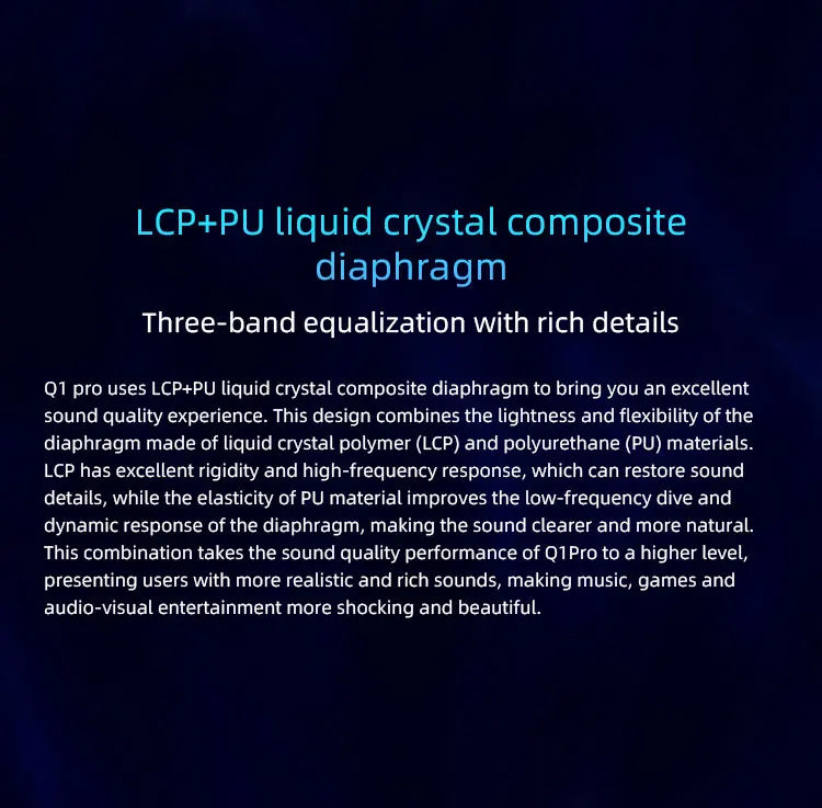 EPZ Q1 Pro Yunshuilan Earphones Wired HIFI Bass Earbuds IEM In Ear Gaming Headphones MIC Type C 0.78 2 Pin Detachable Cable