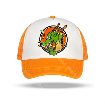 Dragon Ball-baseballkepsar med anime-karaktärer, solhattar för barn och vuxna, andningsbara sommarhattar i ledig stil, justerbara kepsar med skärm, presenter