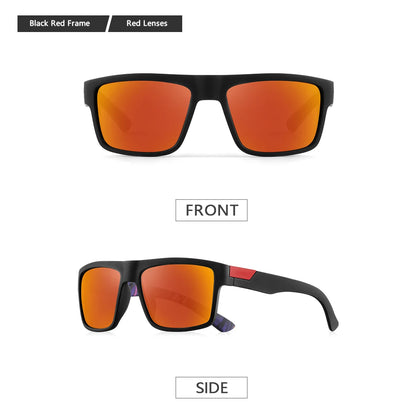 CRIXALIS Full Frame Square Fashion Sunglasses Men Driving Fishing Running Outdoor Various Colors To Choice Anti-reflective UV400