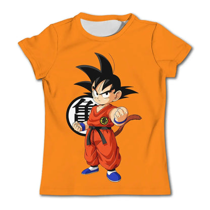2024 New Fashion Dragon Ball 3D T-shirt Summer Short Sleeve O-Neck Goku Vegeta Men's Casual Shirt Boys' Produit gaming premium Fraquane