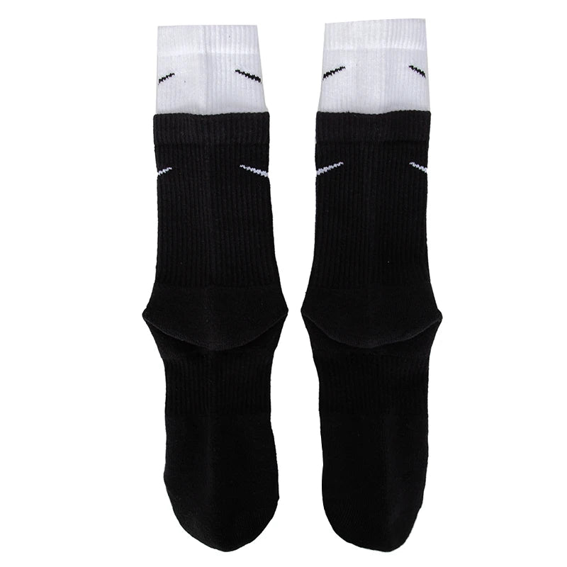 Chaussettes Nike : chaussettes pour homme, chaussettes pour femme, chaussettes décontractées, chaussettes tendance, mi-mollet, basket-ball, course à pied, fitness, Dd2795-011