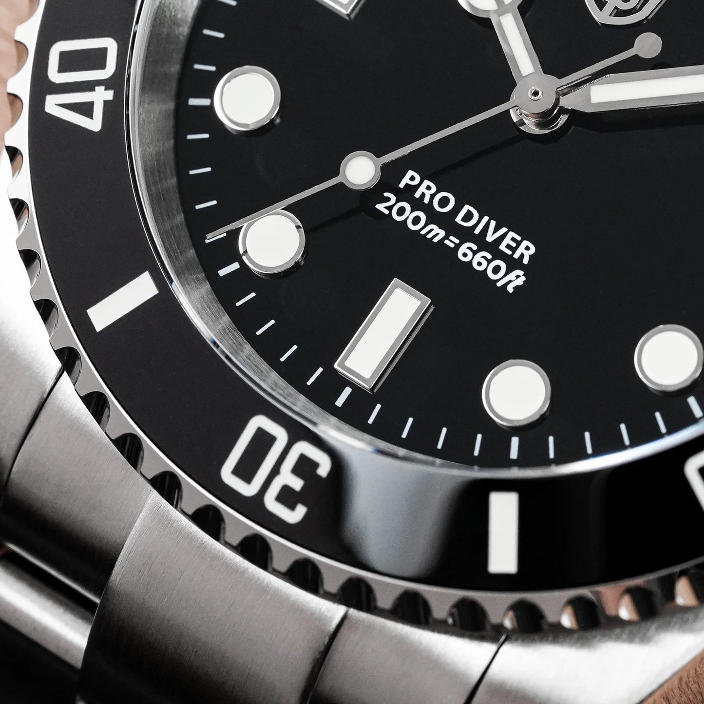 Watchdives WD1680Q V2 Men Watch VH31 Sweep Second Quartz Movement AR Sapphire Luminous BGW9 20Bar Waterproof Steel Wristwatches