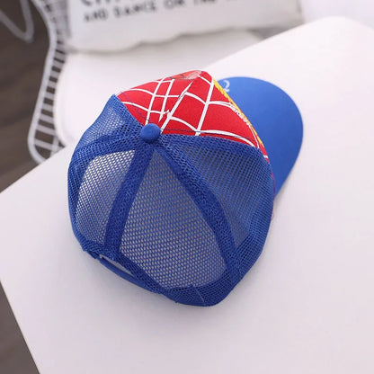 Spiderman Baseball Cap Boys Girls Hats Superhero Peripheral Sunhat Childrens Birthday Gift Cosplay Props Fashion Caps