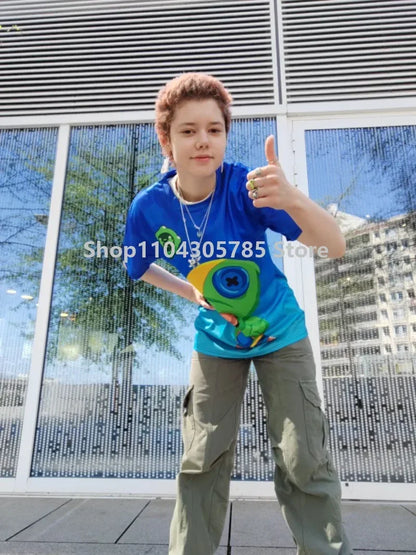 T-shirts Fortnite Anime para Menina, T-shirt Branca para Rapaz, T-shirts Cartoon para Bebé, Camisolas de Verão com Estampado Fofo, Tops de Disfarce