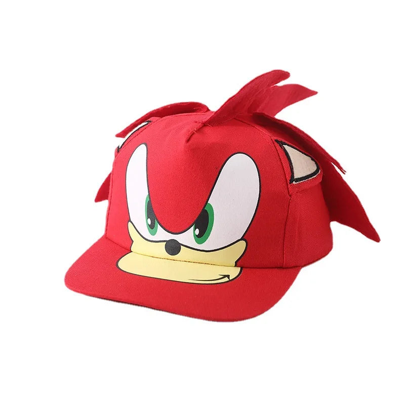 New Sonic The Hedgehog Shadow Sonic Mouse Hat Supertone Mouse High End Embroidery Sun Hat Kids Gifts Baseball Cap Fashion