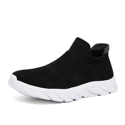 Breathable Men Casual Shoes Slip on Male Vulcanized Shoes Lightweight Men's Casual Sneakers Soft Anti-slip Flats Outdoor Loafers