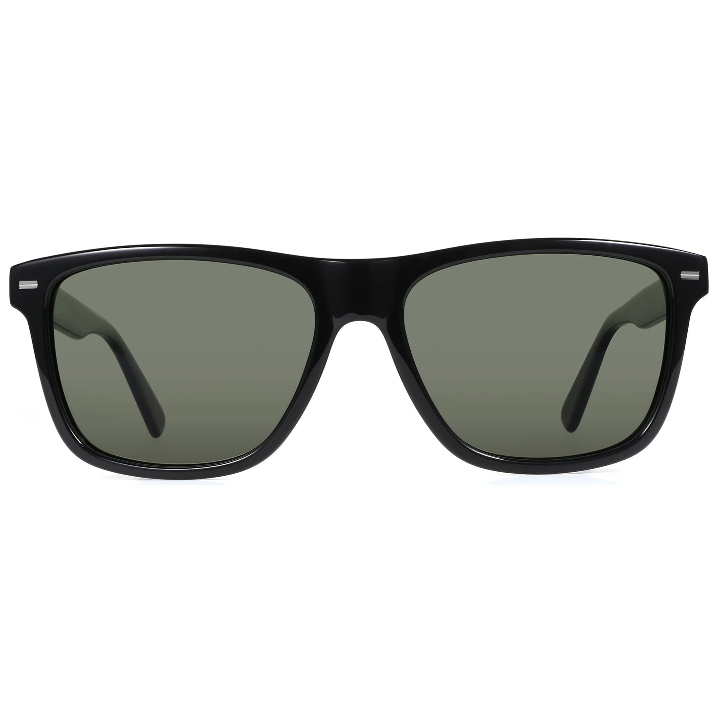 ZENOTTIC Trendy Polarized Sunglasses UV400 Protection Acetate Square Sun Glasses Classic Design Shade for Women Men