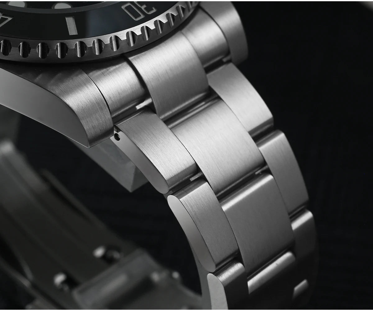 San Martin New 40mm Water Ghost Diver Watch Men Luxury NH35 PT5000 Automatic Mechanical Watch Sapphire Waterproof 200m SN0017