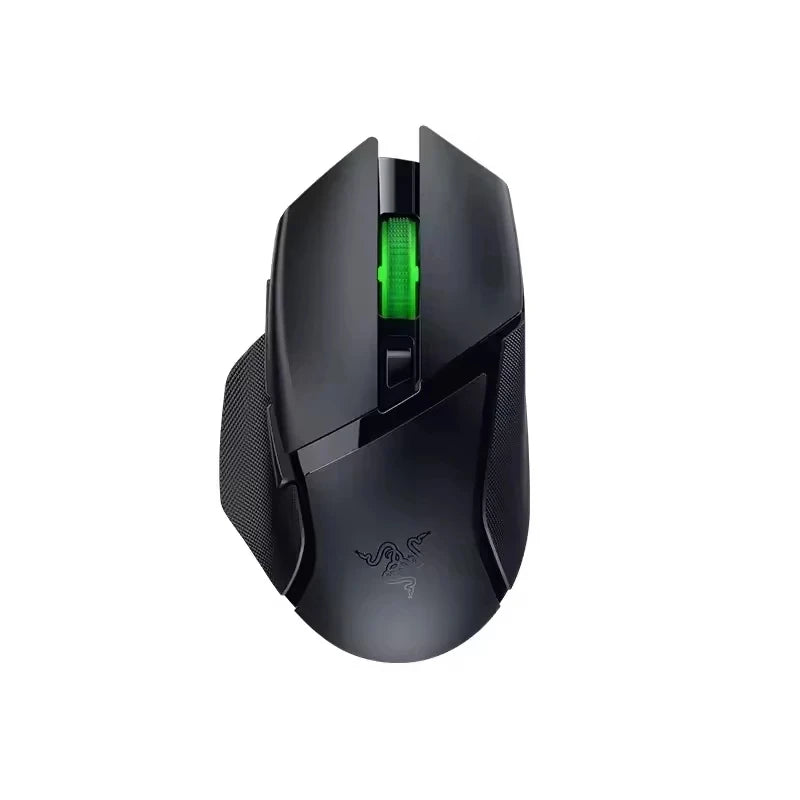 Mouse de gaming wireless personalizabil Original Razer Basilisk V3 X HyperSpeed, senzor optic 18K, Chroma RGB, 9 comenzi programabile