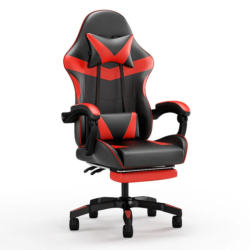 Ergonomikus gaming szék számítógépasztalhoz, dönthető otthoni irodai gaming szék háttámasszal hosszabb játékmenetekhez