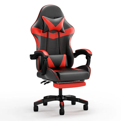 Ergonomikus gaming szék számítógépasztalhoz, dönthető otthoni irodai gaming szék háttámasszal hosszabb játékmenetekhez
