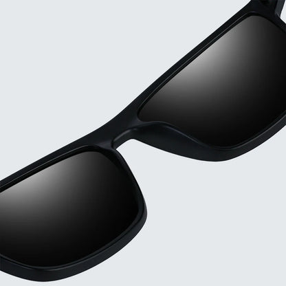 Fashion High Quality Brand New Polarized UV400 Sunglasses Men Women‘s Square Matte Frame Glasses