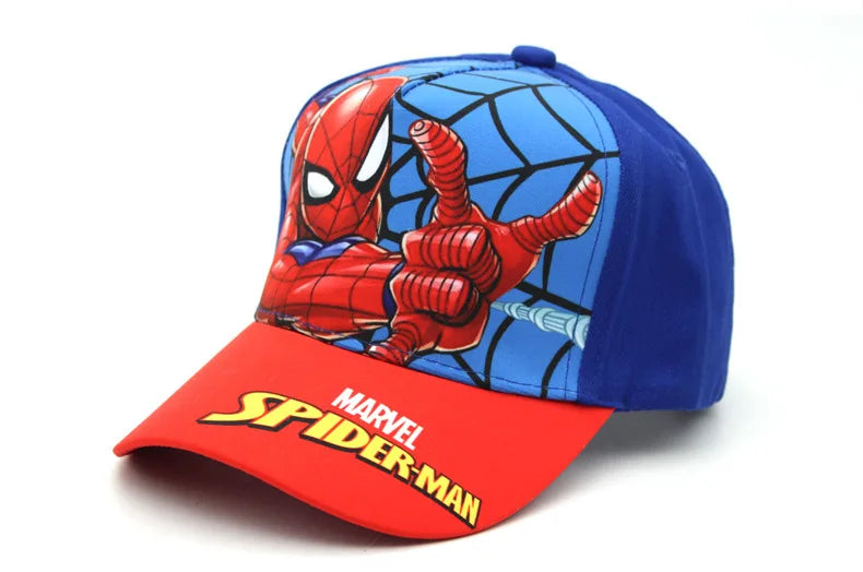 Cartoon Baseball Stamp Caps Children Snapback Hats Kids Spring Autumn Hip Hop Hat Boys Girls Cute Photography Props Caps Gift