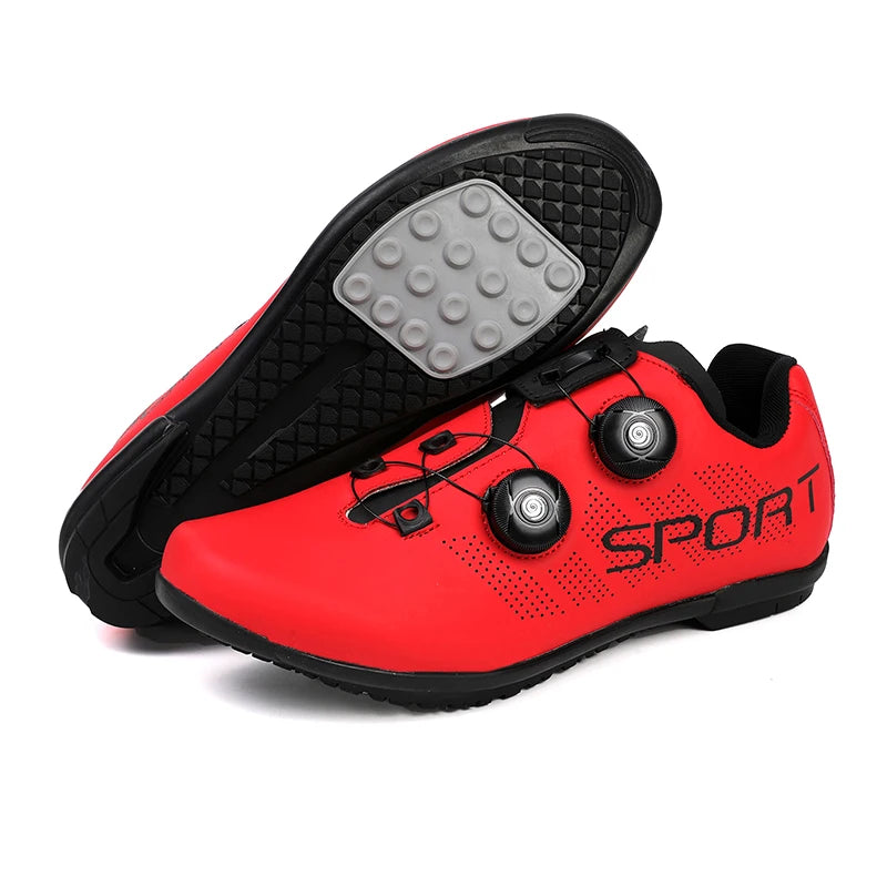 Ténis de ciclismo, sapatos de MTB respiráveis, sapatos de ciclismo de montanha para homem e mulher, sapatos para trilhos, sapatos desportivos para ciclismo de estrada, sapatos de ciclismo com pedais SPD