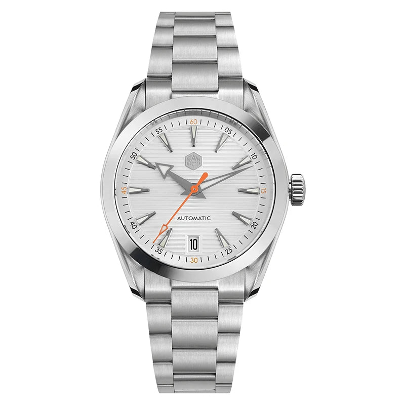 San Martin 38mm Chronometer Men Watch SN0113W V2 ST2130 Automatic Movement Sapphire BGW9 Luminous Waterproof 100m Watches