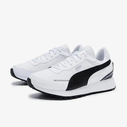 Nouvelles baskets unisexes PUMA Road Rider 2026 avec ensemble de chaussettes, chaussures décontractées confortables et amortissantes, blanc noir 397432-05/947630-04