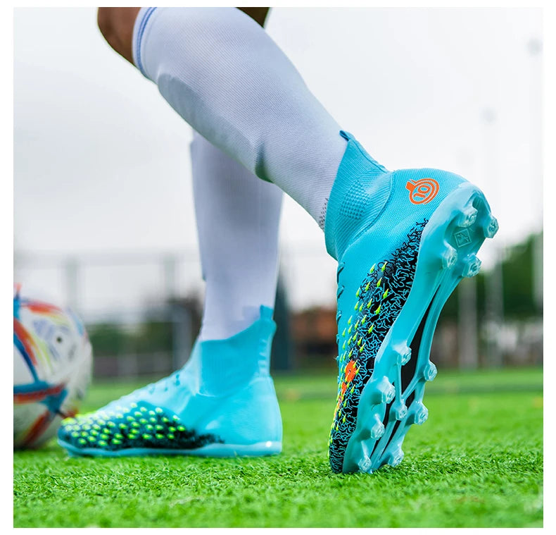Professionelle fodboldsko til mænd, fodboldstøvler til klubbrug, originale indendørs fodboldsko, støvler til bane, græs og træning, TF/FG-sneakers