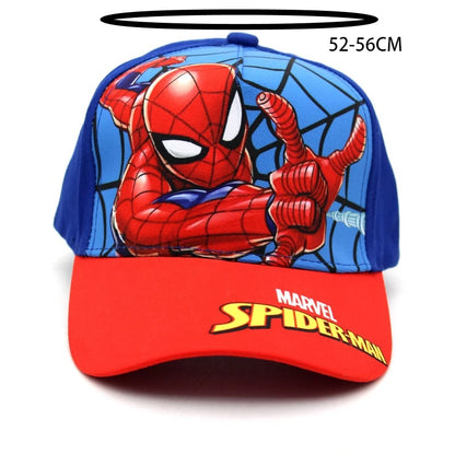 Cartoon Baseball Stamp Caps Children Snapback Hats Kids Spring Autumn Hip Hop Hat Boys Girls Cute Photography Props Caps Gift
