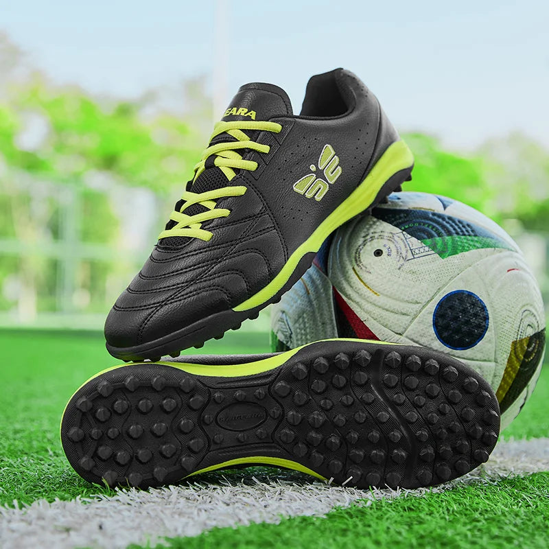 Nouvelles chaussures de football pour hommes, crampons de match, bottes de football TF/FG, baskets unisexes ultralégères pour gazon, vente chaude, haute qualité, professionnelles