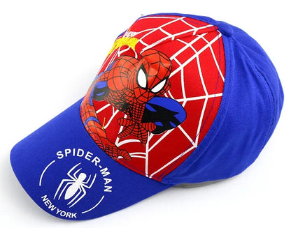 Spiderman Baseball Cap Boys Girls Hats Superhero Peripheral Sunhat Childrens Birthday Gift Cosplay Props Fashion Caps