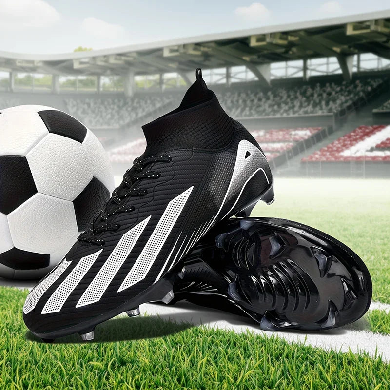 New Men Football Boots Cleats Boys Ultralight Sport Soccer Shoes Adult Professional Non-Slip Comfortable Training Match Grass