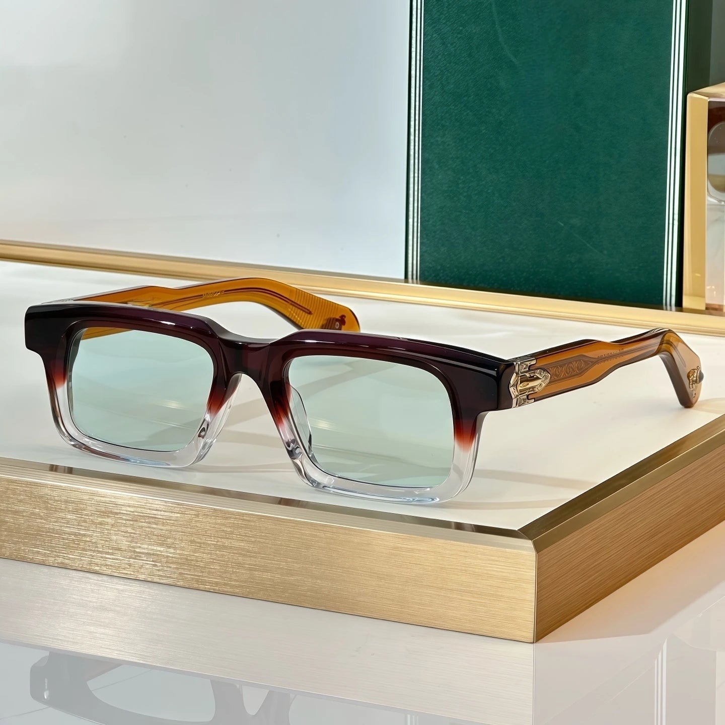 JMM BELVEDERE Design Luxury Brand Men Sunglasses Women Thick Acetate Style Trendy Oval UV400 Outdoor Trendy Fashion Eyewear