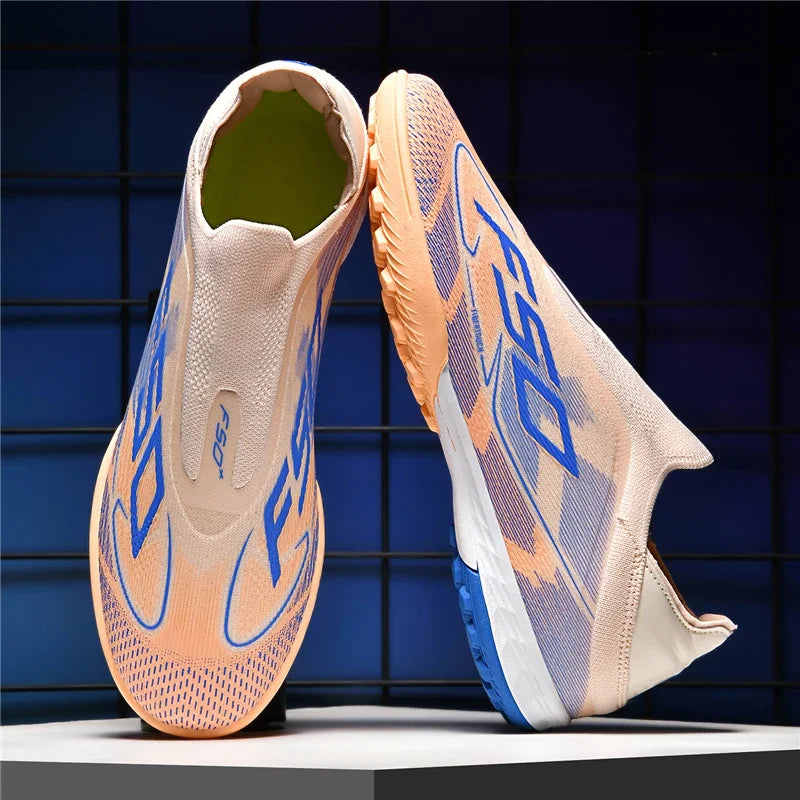 New Men's Soccer Shoes Grass Adult Non-Slip Football Boots Ultralight Sport Indoor Cleats FG Turf Futsal Comfortable