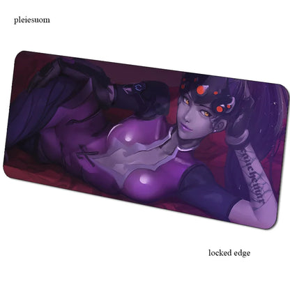 Mousepad gaming Overwatch με εκτύπωση HD 900x400x3mm, επιφάνεια για ποντίκι gamer για γραφείο υπολογιστή, οικονομικό mousemat για notebook και PC