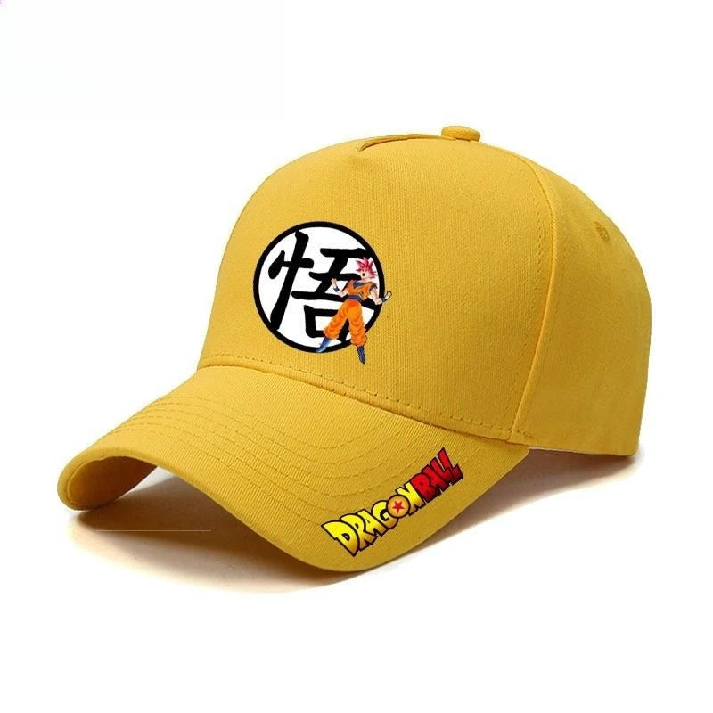 New Dragon Ball Master Roshi Son Goku Hat Creative High-Value Anime Cartoon Letter Print Unisex Casual Versatile Baseball Cap