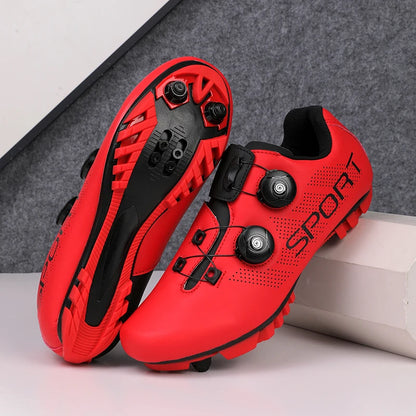 Ténis de ciclismo, sapatos de MTB respiráveis, sapatos de ciclismo de montanha para homem e mulher, sapatos para trilhos, sapatos desportivos para ciclismo de estrada, sapatos de ciclismo com pedais SPD
