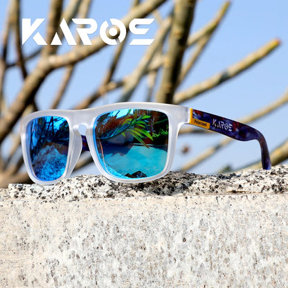 KAROS Polarized Sunglasses Unisex Car Driver Anti-Glare Goggles Outdoor for travel fishing beach UV400 eyeglasses