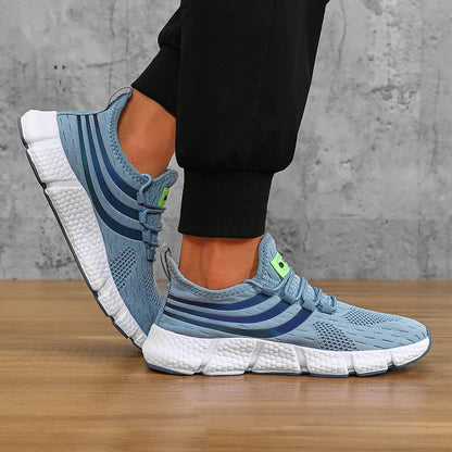 Pantofi sport casual pentru bărbați, adidași ușori și respirabili, antiderapanti, pentru alergare în aer liber, plimbare, tenis și jogging