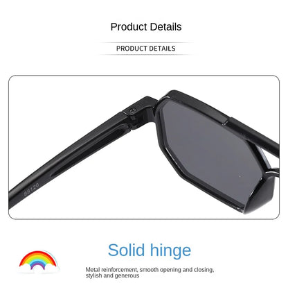 Children’s Sunglasses Vintage Double-beam Sun Glasses UV400 Outdoor Girl Boy Fashion Glasses Classic Square Kids Sunglasses