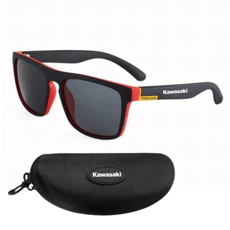 Kawasaki Polarized Sunglasses Men Women High-End Fashion Outdoor Fishing Retro Designer Sun Glasses UV400 Eyewear