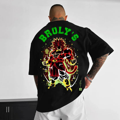 Dragon Ball Men's and Women's T-shirt Vegeta Anime Brand Design Sense Tee Summer Spring Boy's Short Sleeves Parent-child Outfits