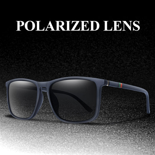 Polarized Square Sunglasses Colorful Lens for Driving Hiking Cycling and Running UV400 Eyewear for Men Women Classic Goggles