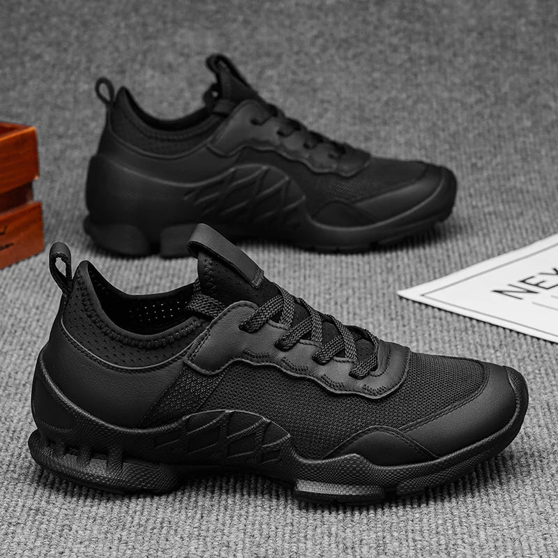 2026 New Men's Casual Shoes Breathable Comfortable Outdoor Mesh Upper Fashionable Sporty Style Spring Summer Collection