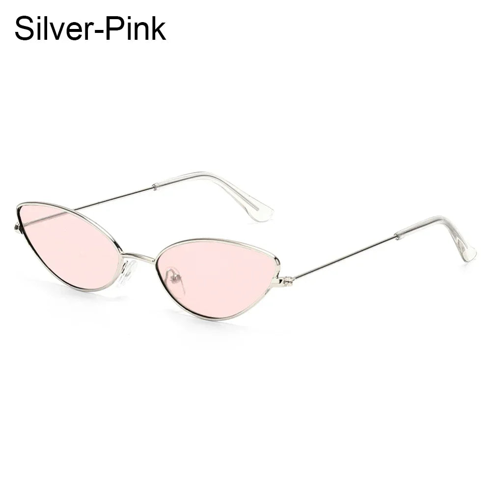 1PC Unisex Retro Small Frame Oval Sunglasses UV400 Fashion Design Sun Glasses Summer Vintage Shades Eyeglasses Accessories