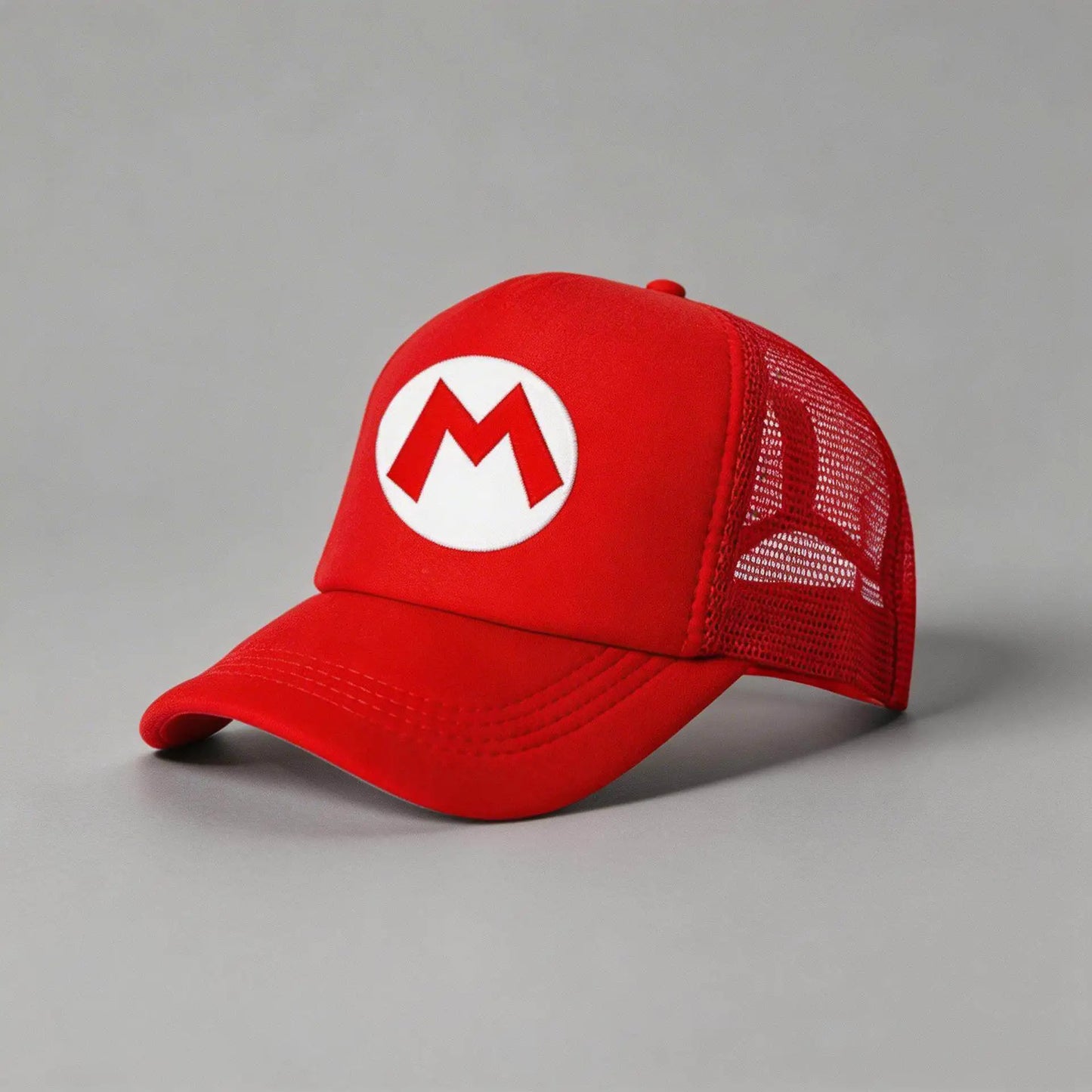 Bros Raccoon Cosplay Hat Without Ears Adult Super Luigi Cartoon Red Cap Classic Game Accessories Props Chritsmas Gifts