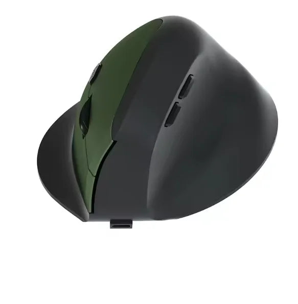Trådløs mus Bluetooth 5.0 2.4G ergonomisk 4000DPI med 6 lydløse knapper til MacBook, tablet, bærbare computere, computer og PC