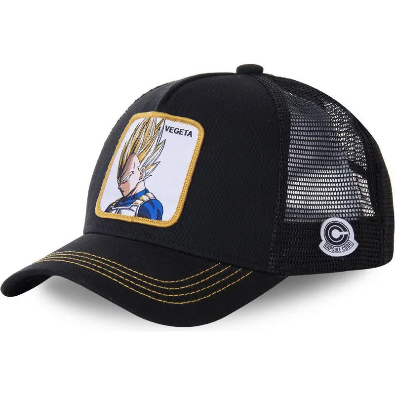 Dragon Ball Caps Cartoon Women Men Hats GOKU Super Saiyan Shenron GOTENKS VEGETA Cell BULMA Fashion Hip Hop Baseball Cap