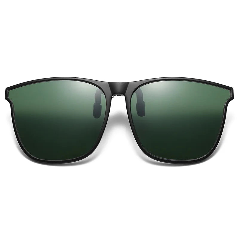 Polarized Rimless Men Clip On Sunglasse Glasses Narrow Clip-on Lenses Women Anti-glare Sunglasses UV400 Goggles New In