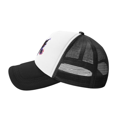 Haunter Gengar Trucker Hat Mesh Baseball Caps Snapback Caps Pokemon Pocket Anime Dad Hat Trucker Hat Adjustable Sport Cap Summer