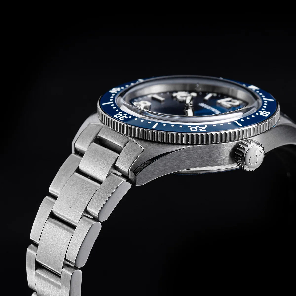 SEESTERN Diver Men's Watch Automatic Mechanical Wristwatches NH35 Movement Ceramic Bezel 20Bar Waterproof Sapphire Luminous S434-2